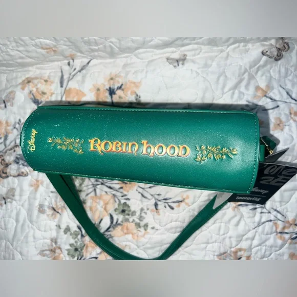 Loungefly Robin Hood Book Crossbody Bag - Picture 5 of 14